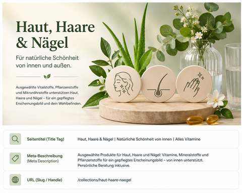 Haut, Haare & Nägel