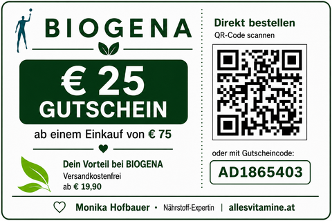 BIOGENA direkt bestellen – 25 € Kundenvorteil