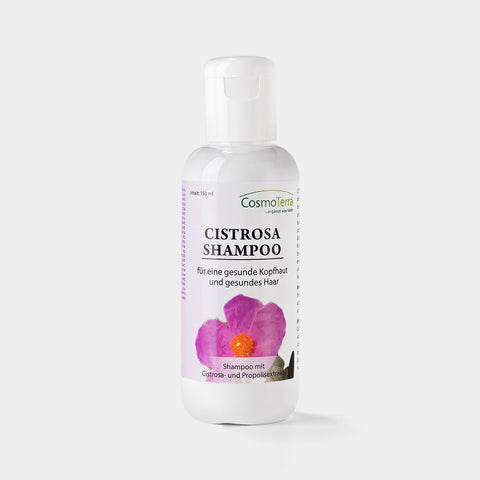 Cistrosa Shampoo für eine gesunde Kopfhaut und gesundes Haar von Cosmoterra.